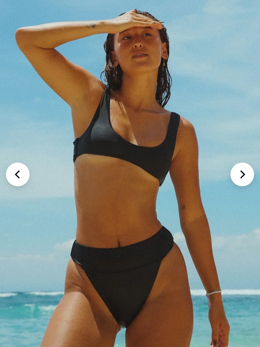 Dippin Daisy’s Black Sunny Bralette Top